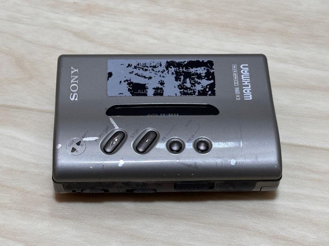 SONY WALKMAN カセットプレーヤー シルバー WM-DX100
