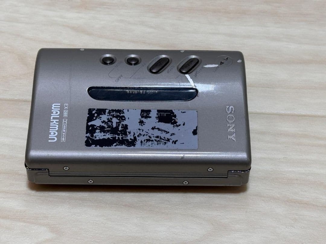SONY WALKMAN カセットプレーヤー シルバー WM-DX100
