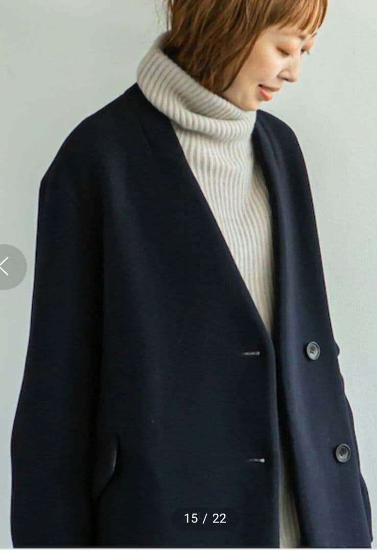 ★Noble★ MTRチェスターディテールVカラーコート