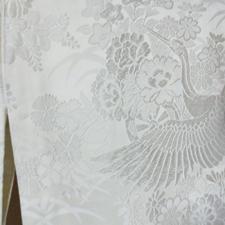 白無垢打掛け鶴御所車草木A