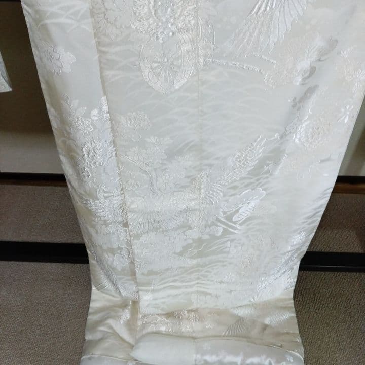 白無垢打掛け鶴御所車草木A