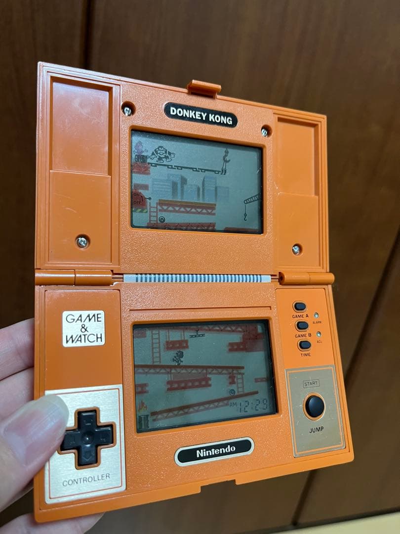 ゲームウォッチ　ドンキーコング　※液漏れありません！
