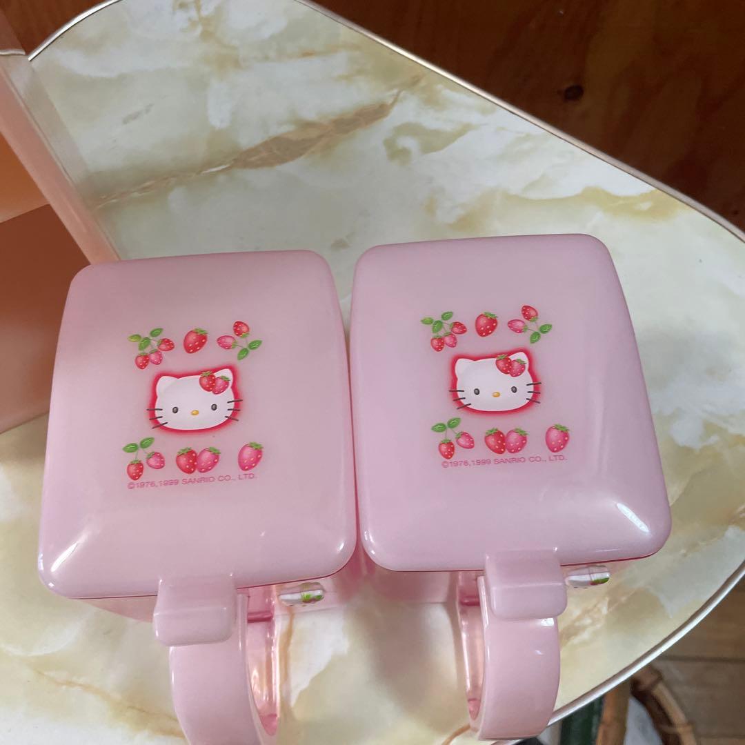 ハローキティ　調味料ケース　調味料入れ　野いちご　1999年　メイドインジャパン