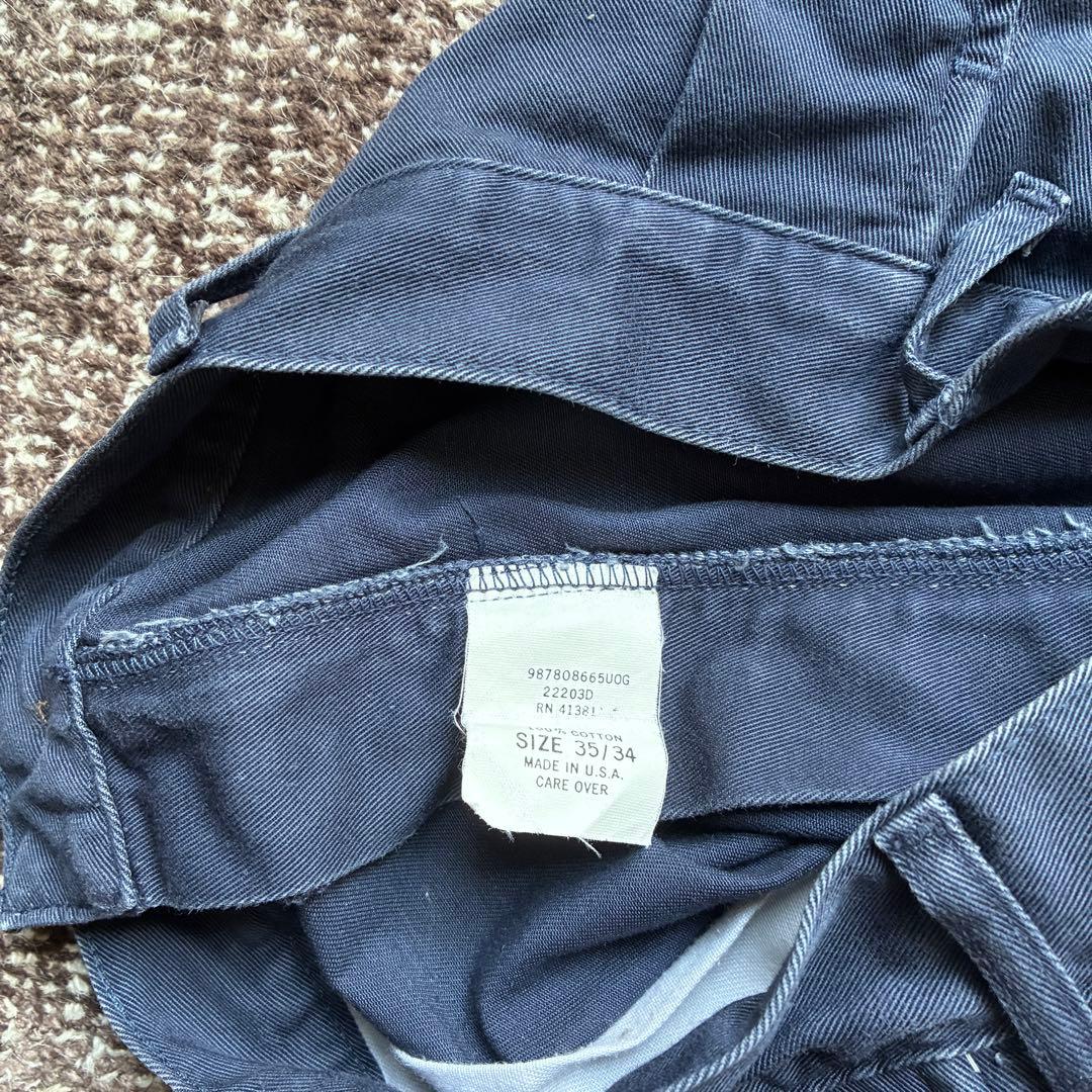 ポロチノ　初期　USA ネイビー レア　ボックスロゴ　ミントコンディション