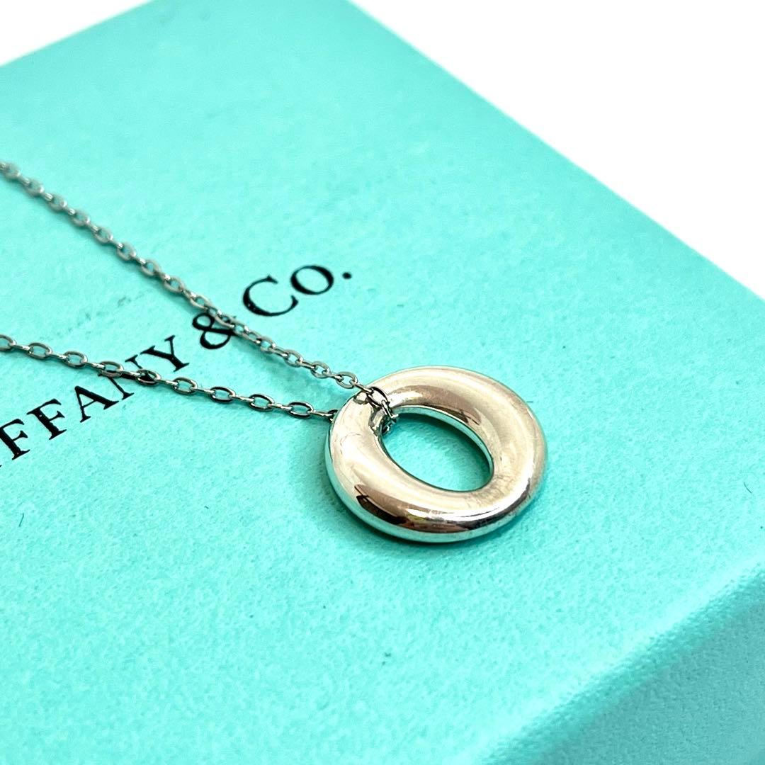 ティファニー セビアナネックレス オーバル トップ シンプル シルバー925