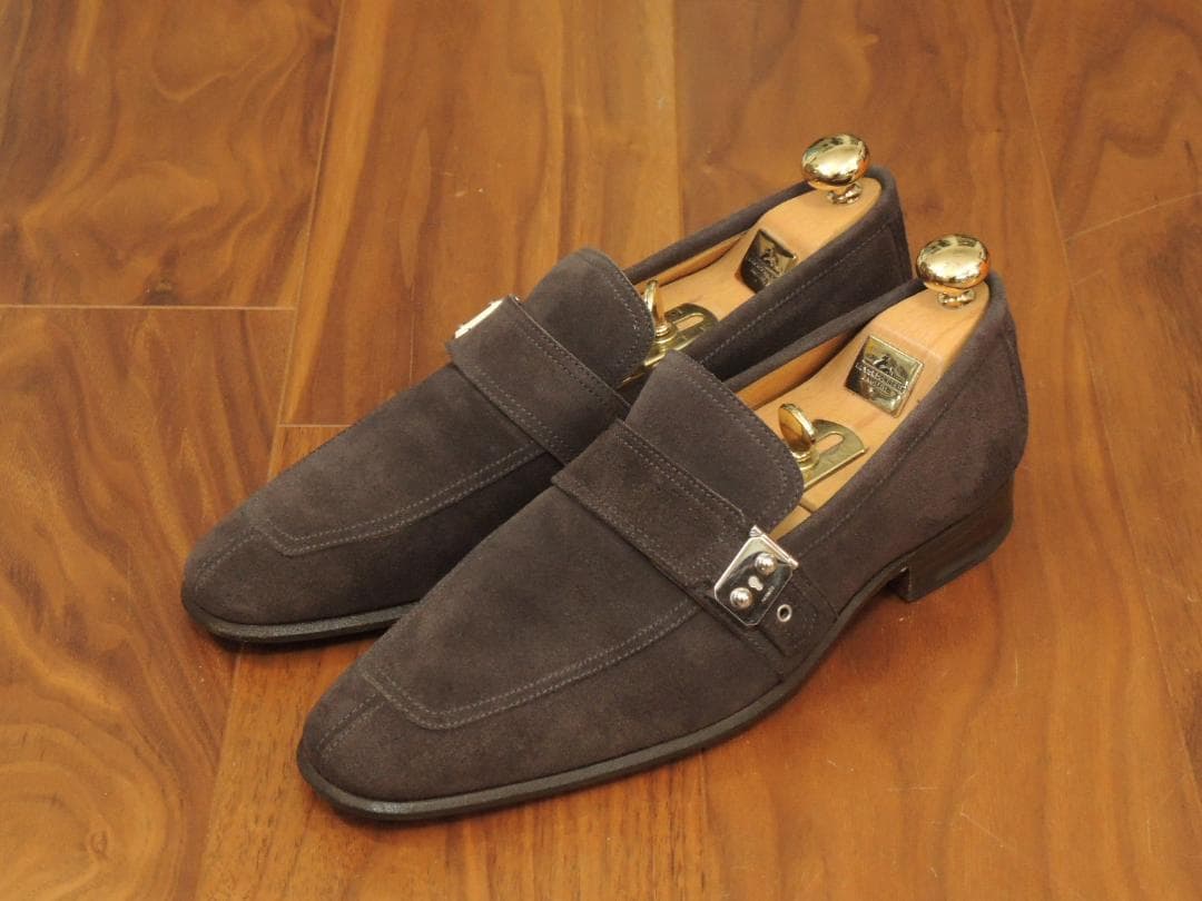 専用品　エルメス最上位ローファー　サックアデペッシュ　39.5　JP24