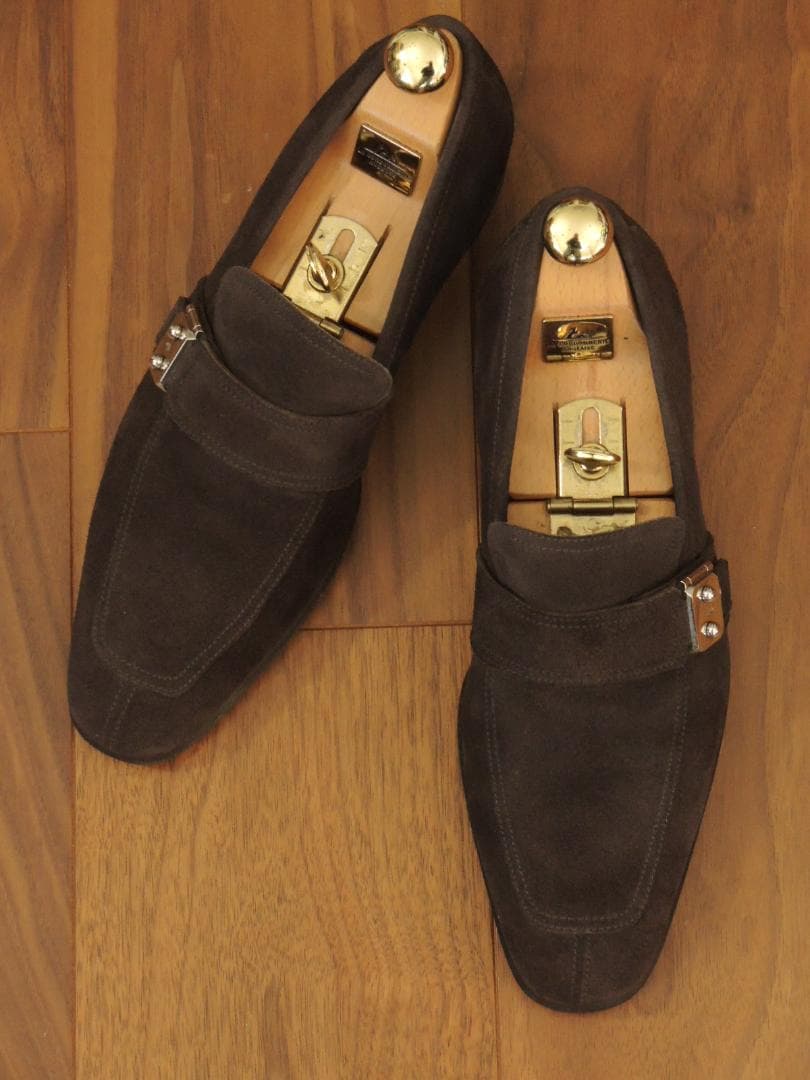 専用品　エルメス最上位ローファー　サックアデペッシュ　39.5　JP24