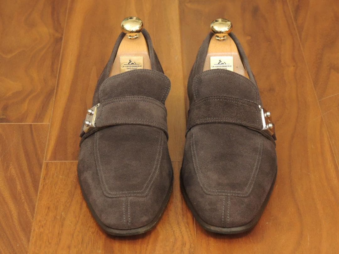 専用品　エルメス最上位ローファー　サックアデペッシュ　39.5　JP24