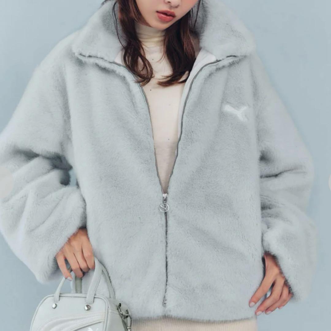 SNIDEL×PUMA エコファーブルゾン