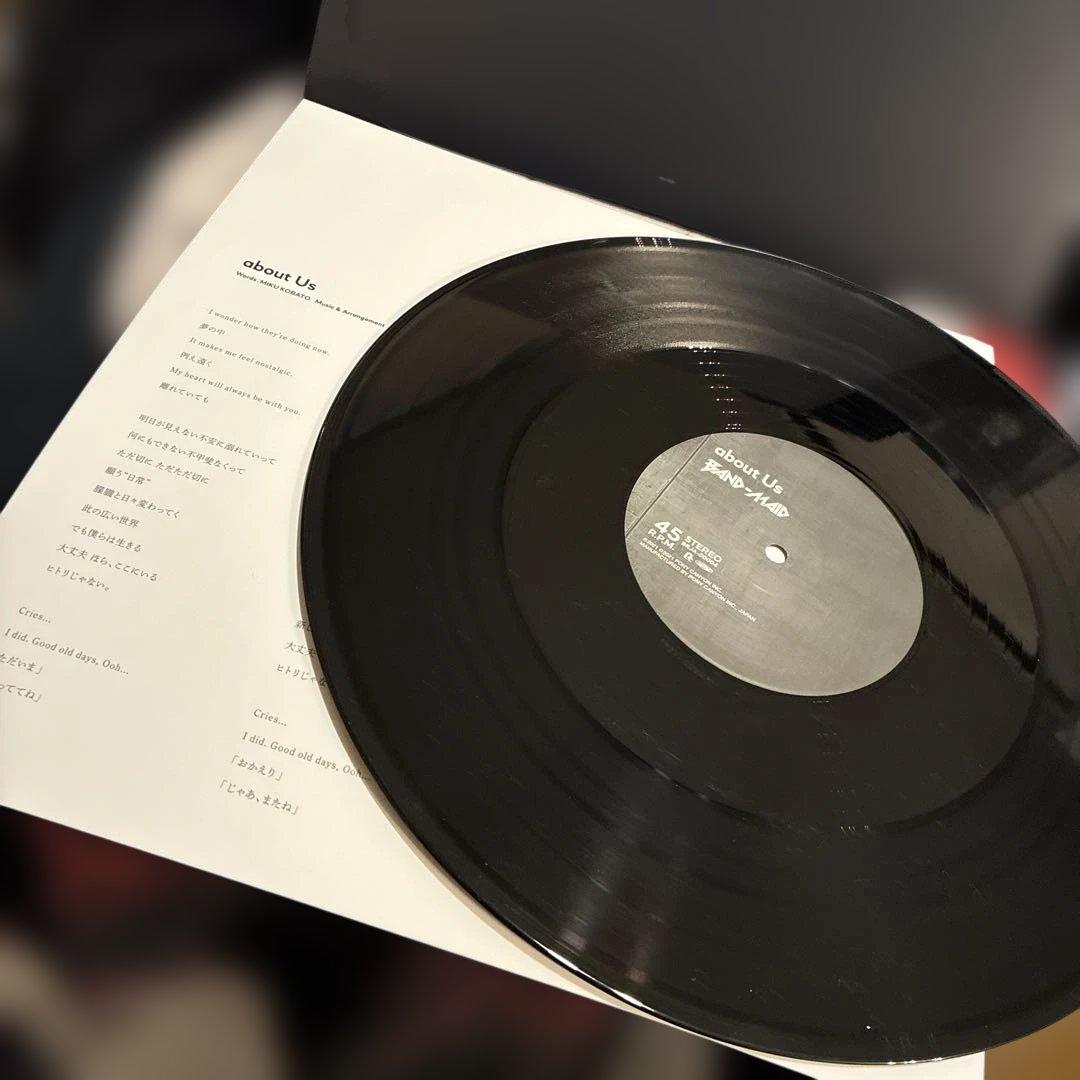 BAND-MAID/about Us/アナログ/レコード/バンメ/ジャパメタ