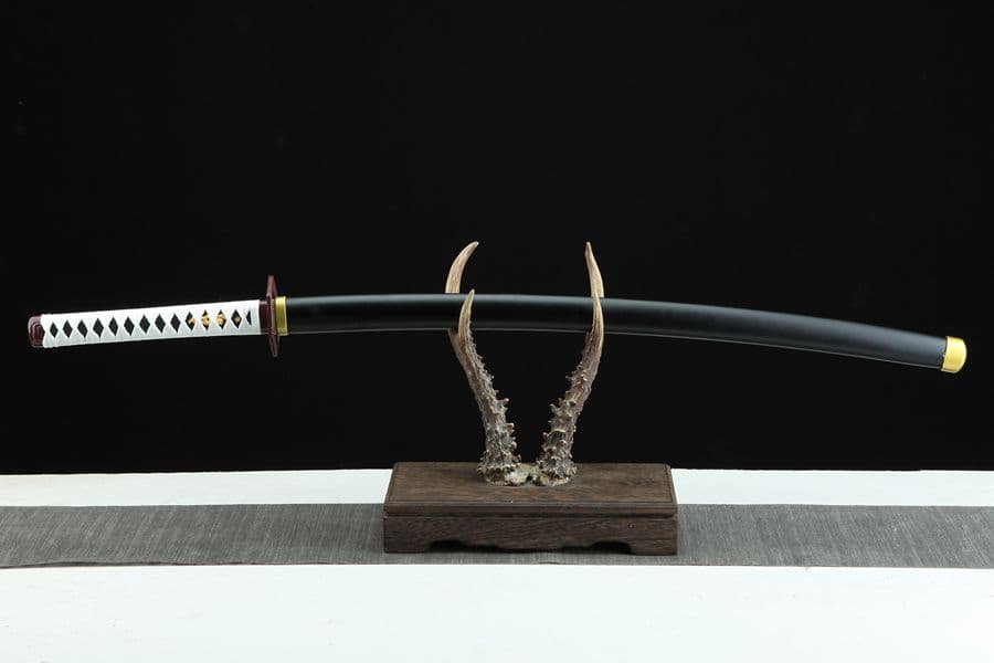 鬼滅の刃 福岡義勇 武具　刀装具　日本刀　模造刀　居合刀 手鍛造打 鑑賞用 武蔵