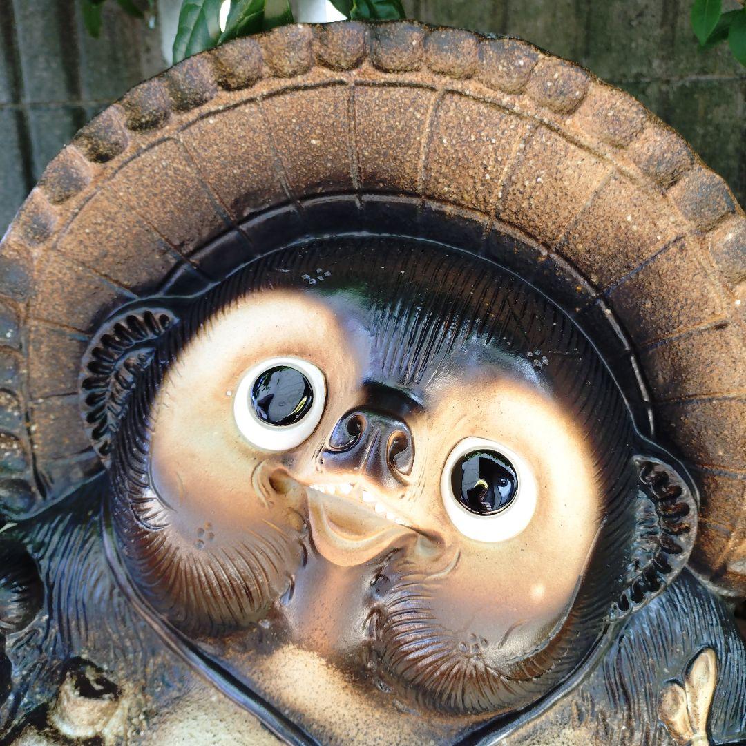 信楽焼　20号福狸　高さ65㌢　古信楽　狸　たぬき　タヌキ