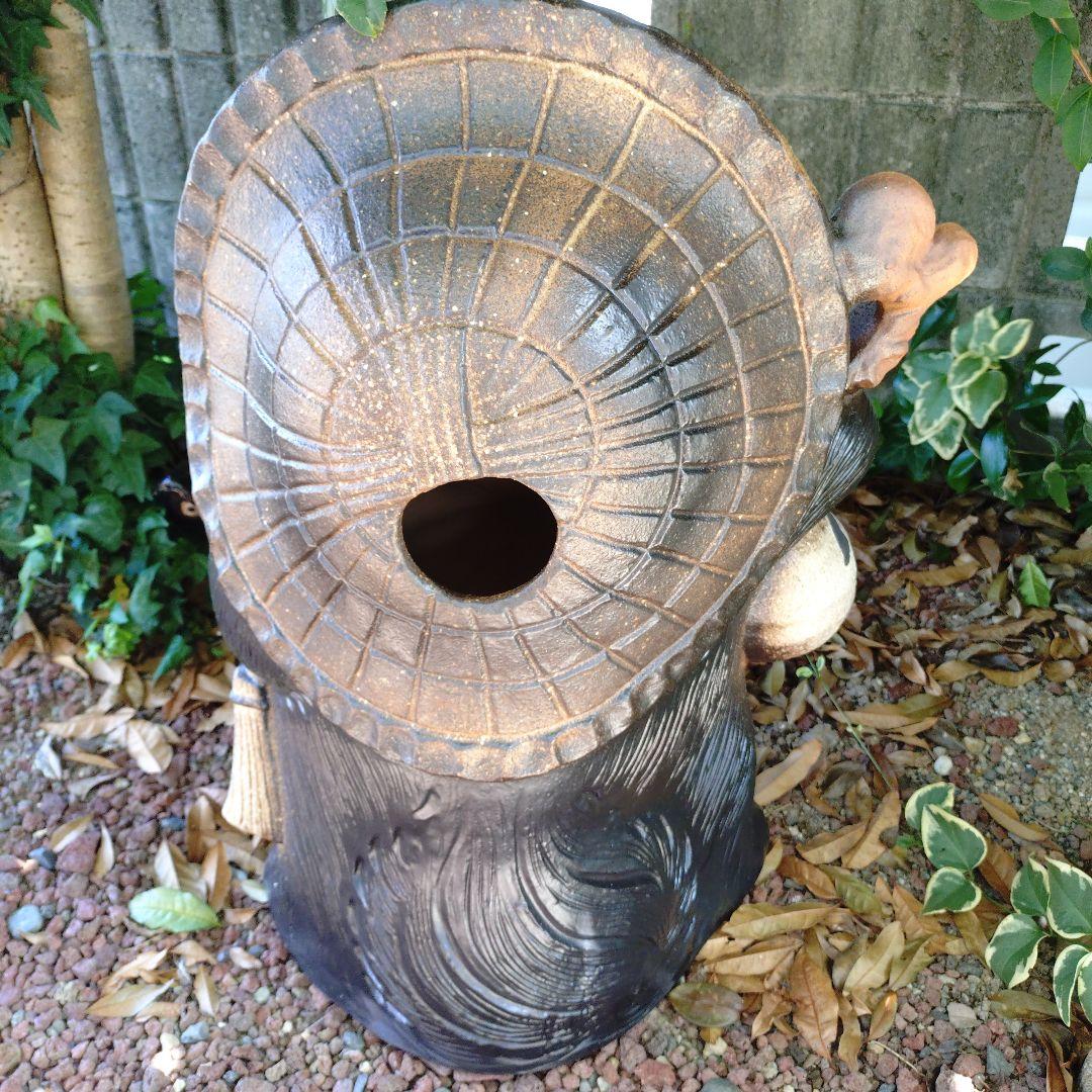 信楽焼　20号福狸　高さ65㌢　古信楽　狸　たぬき　タヌキ