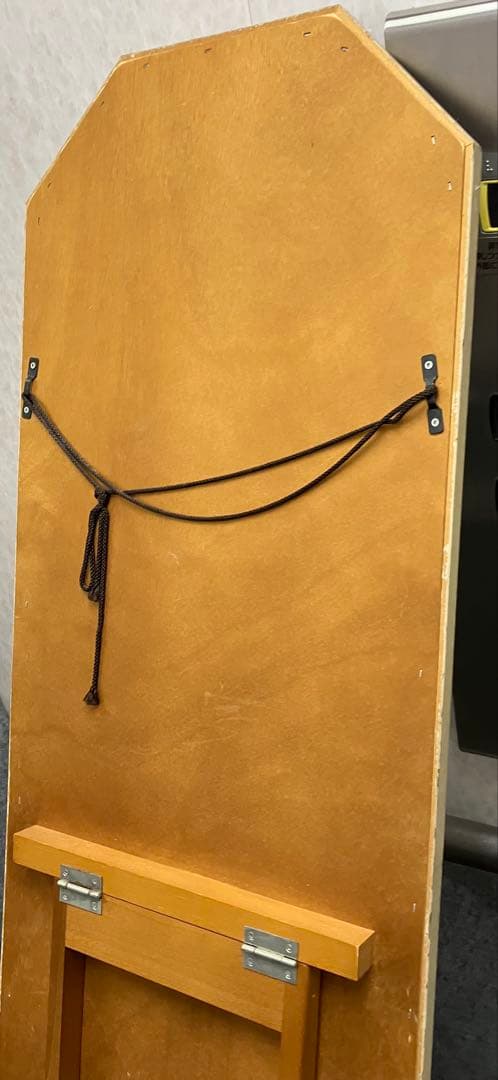 姿見　かがみ　木製フレーム 安全ミラー　アンティーク