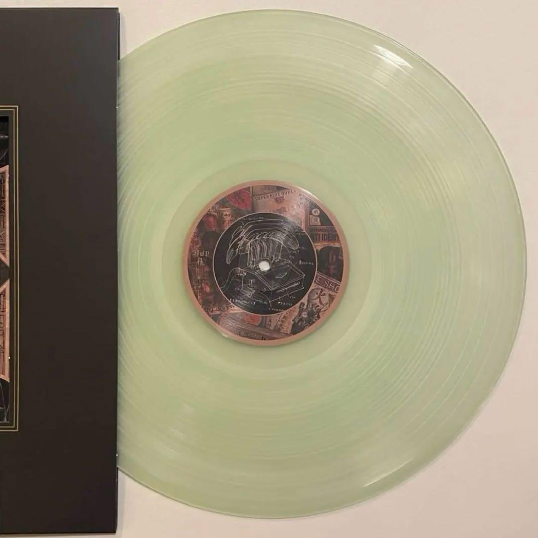 ガラージュ 200限定レコード 白瓦斯 乳白色カラー