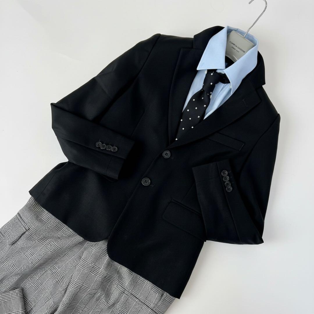 極美✨COMME CA ISM フォーマルスーツ 160 卒業式　4点セット