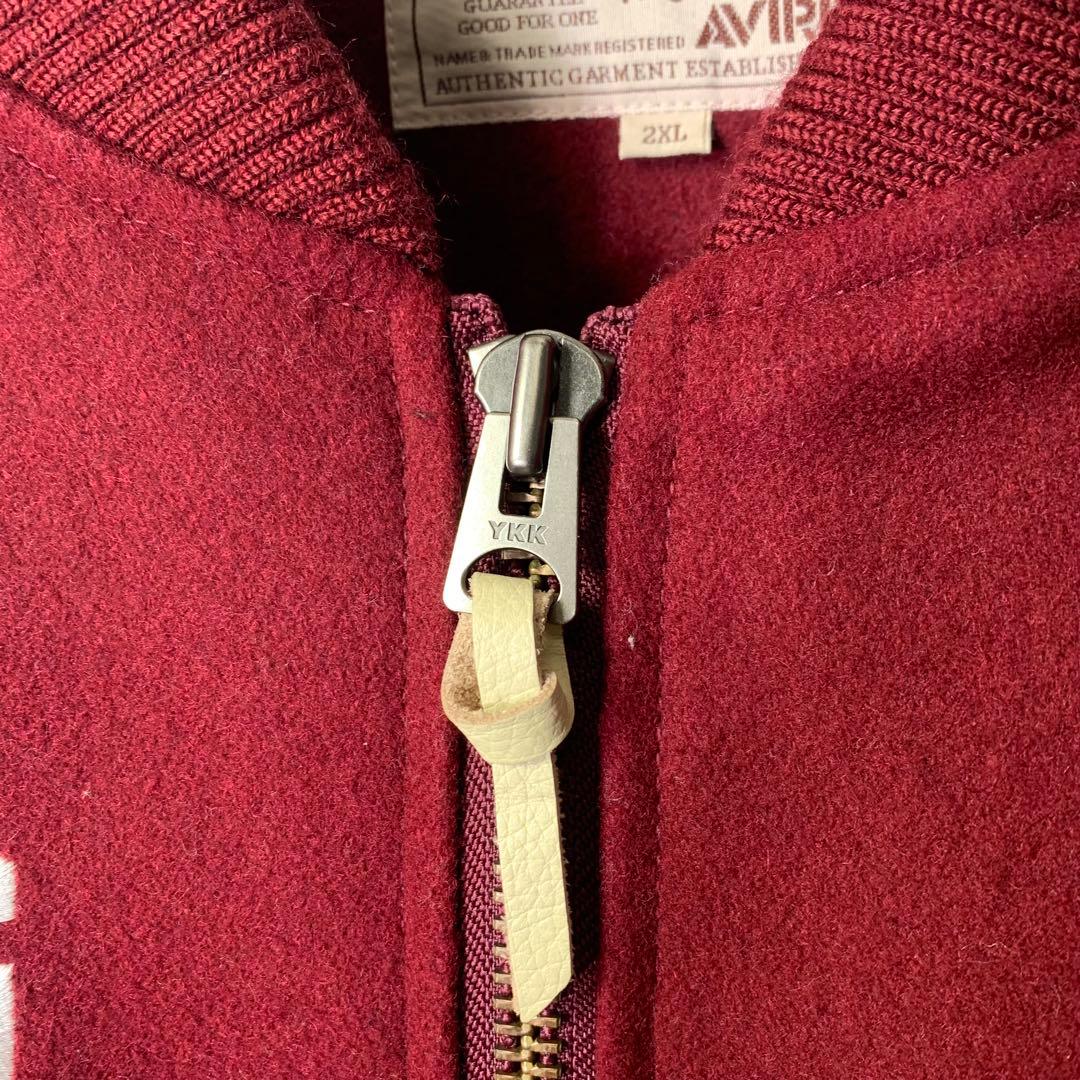 avirex カーコート XXL スカジャン スタジャン スーベニア 虎 刺繍