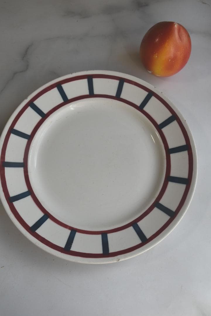 2枚セット　バドンヴィレー　バスク皿　Badonvillerフランスアンティーク