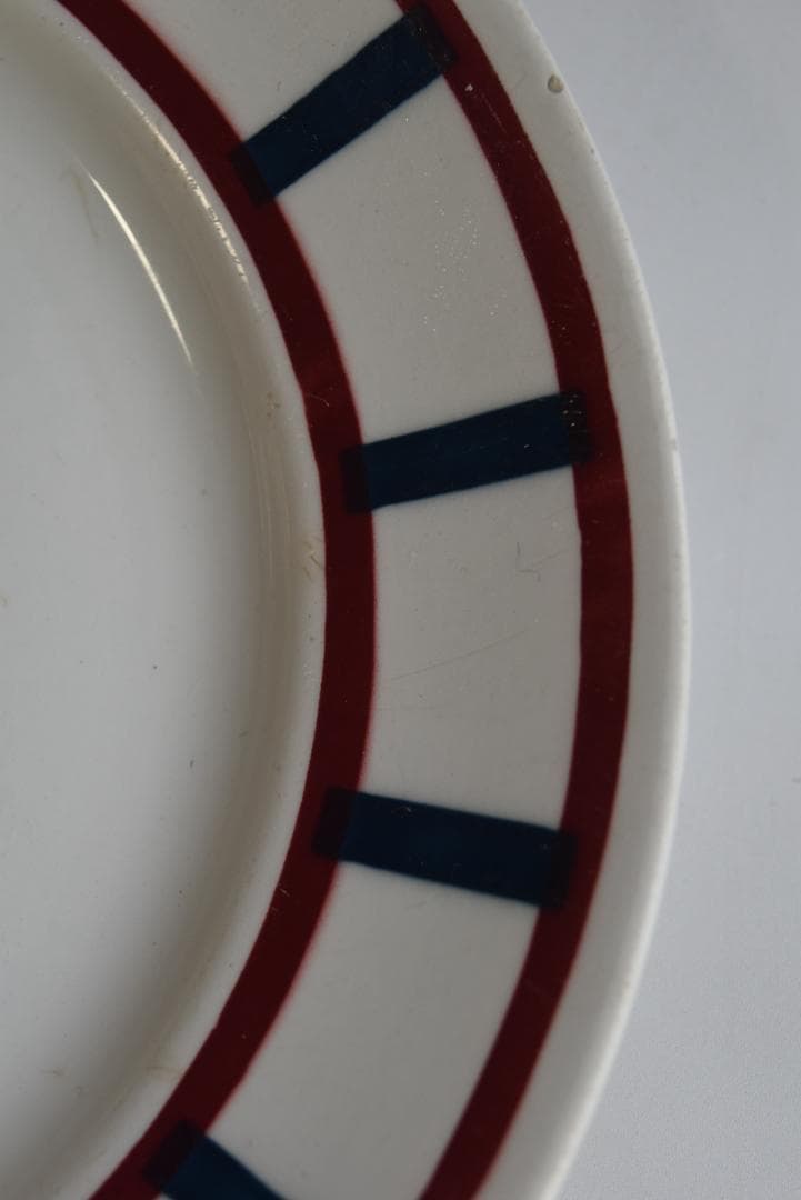 2枚セット　バドンヴィレー　バスク皿　Badonvillerフランスアンティーク