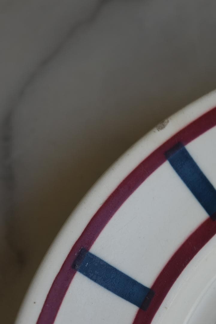 2枚セット　バドンヴィレー　バスク皿　Badonvillerフランスアンティーク