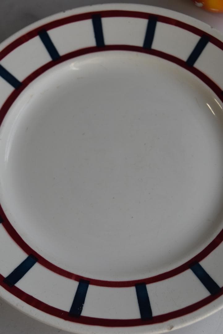 2枚セット　バドンヴィレー　バスク皿　Badonvillerフランスアンティーク