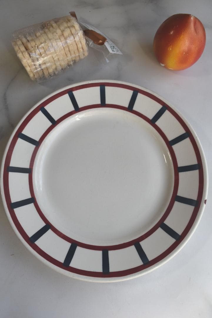 2枚セット　バドンヴィレー　バスク皿　Badonvillerフランスアンティーク