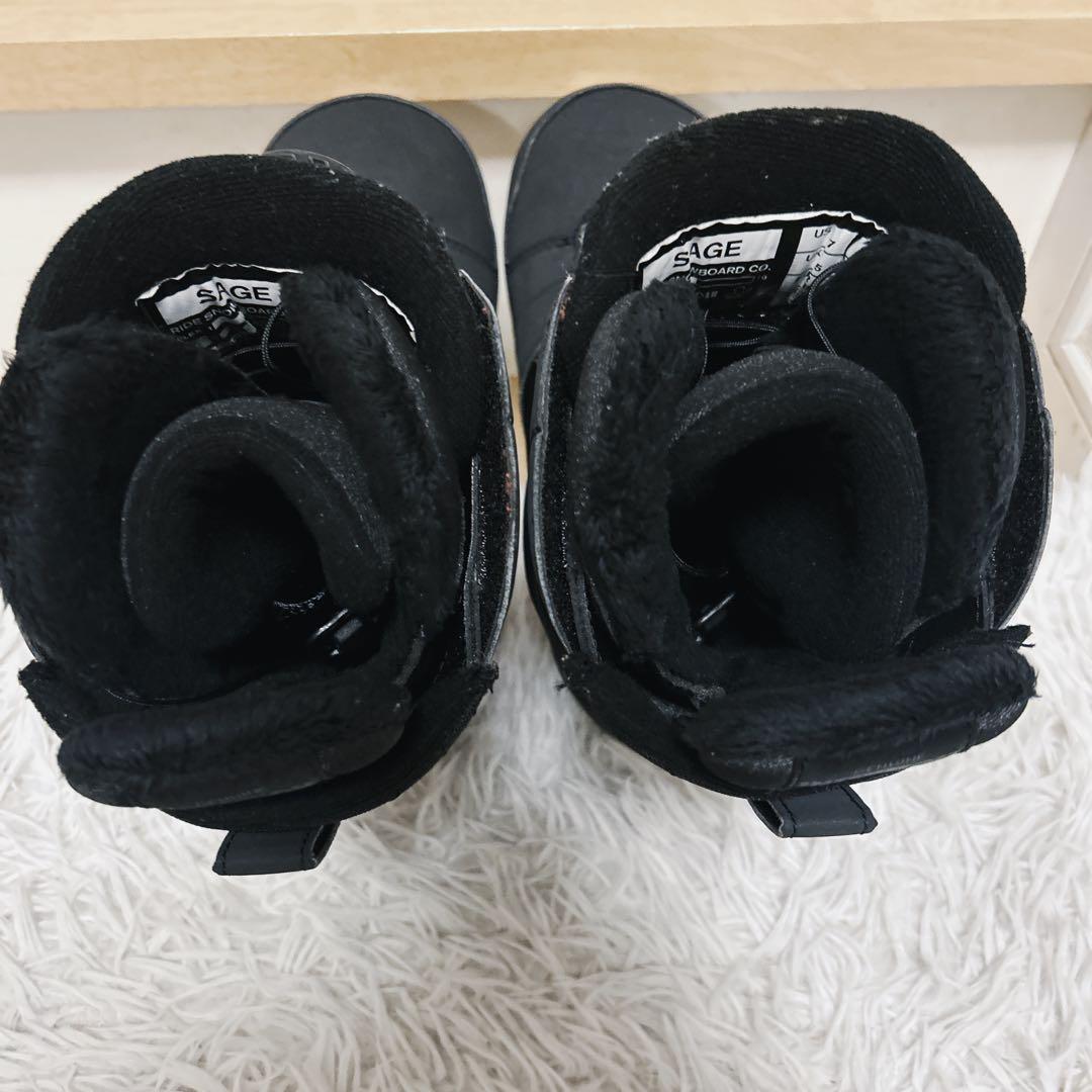 【極美品】RIDE SAGE ボア スノーボードブーツ 24.0cm