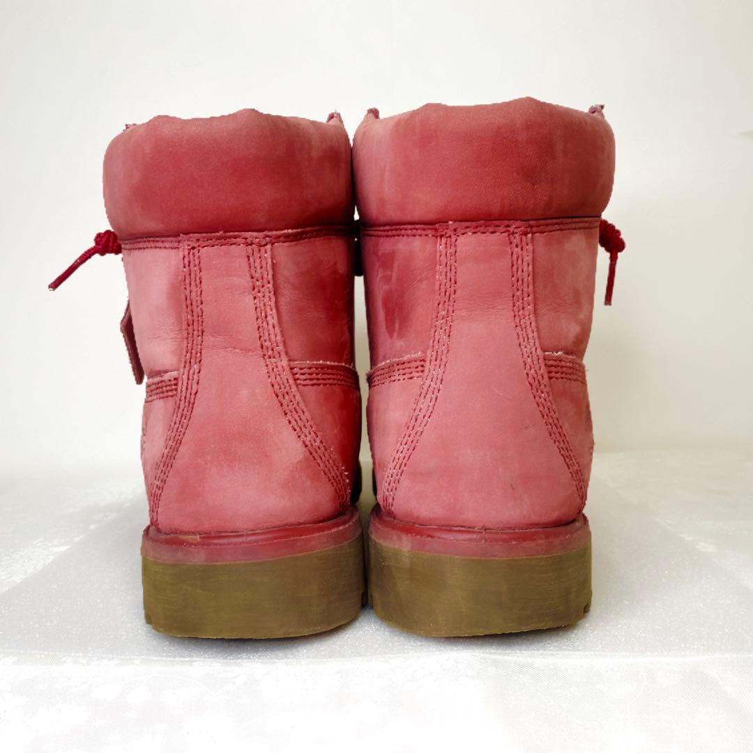 【k】ティンバーランド レッド 6インチ プレミアムブーツ メンズ 27