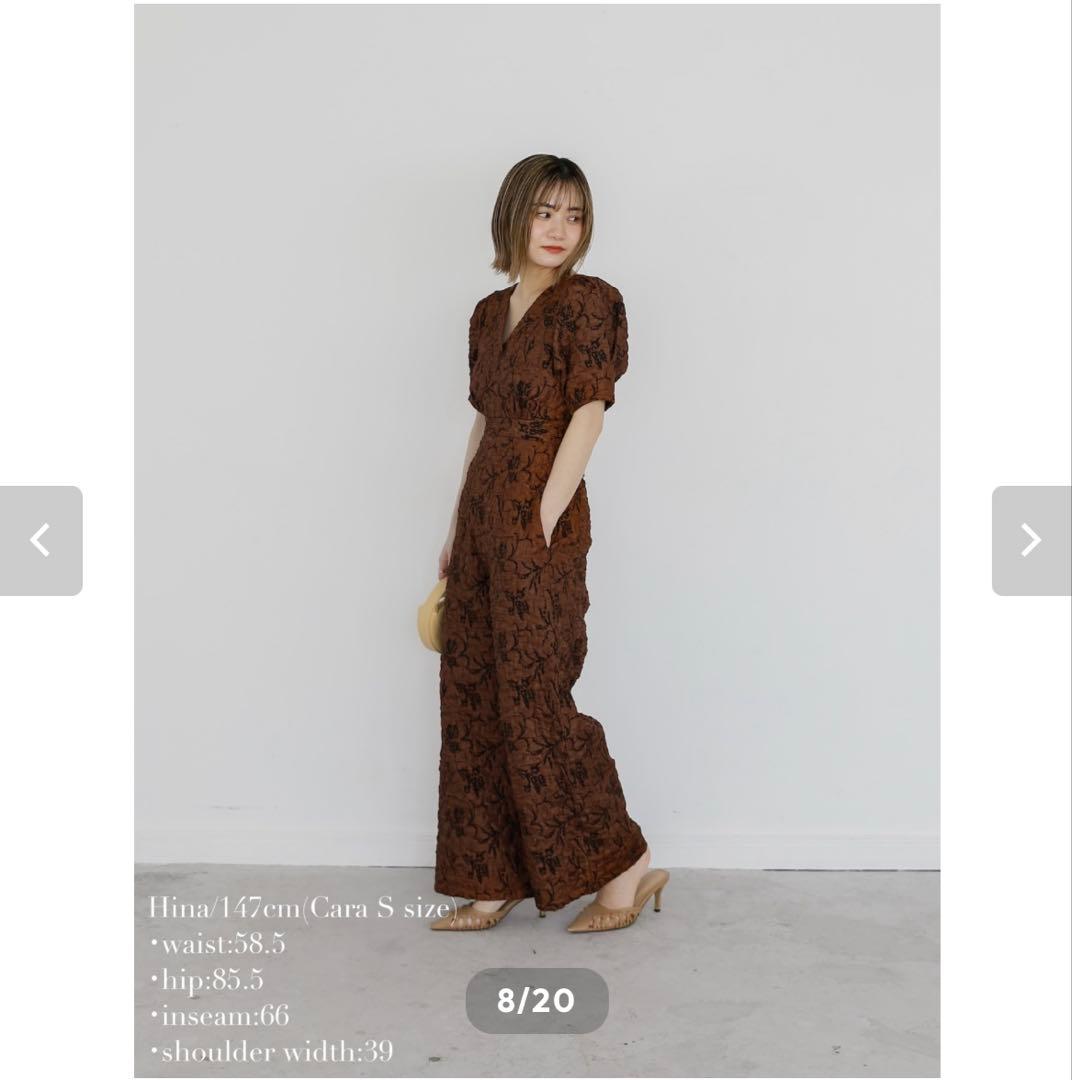 カトリントーキョー　KATRIN TOKYO オールインワン Sサイズ ブラウン