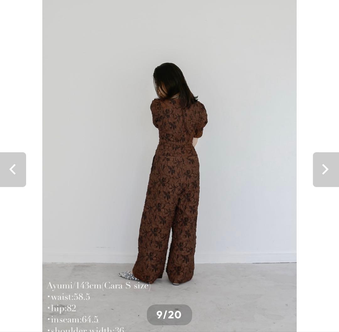 カトリントーキョー　KATRIN TOKYO オールインワン Sサイズ ブラウン