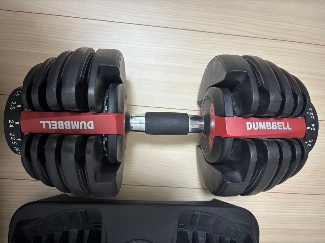 DUMBBELL 可変式ダンベル　24kgX2個　セット