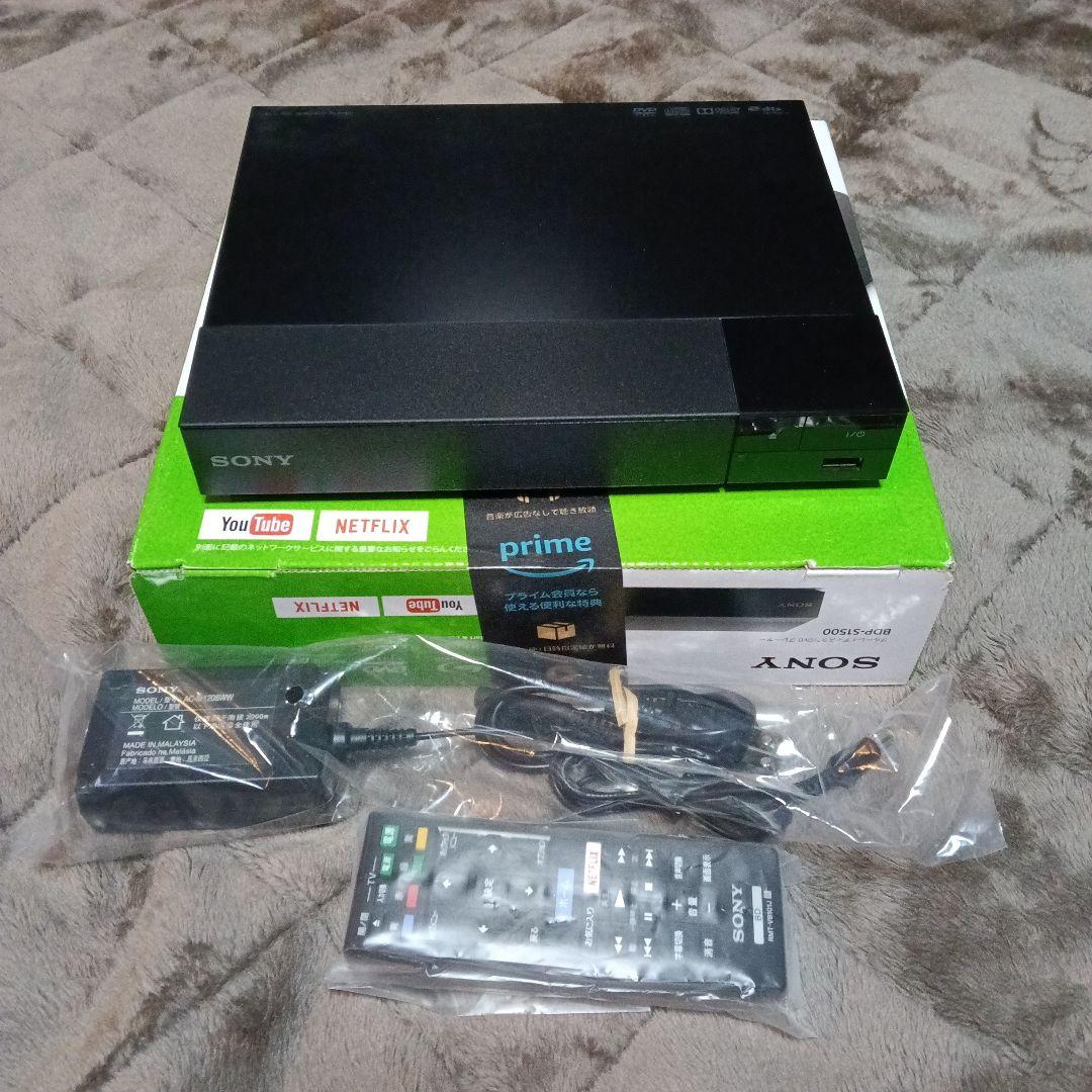 SONY ブルーレイプレーヤー BDP-S1500 2024年製