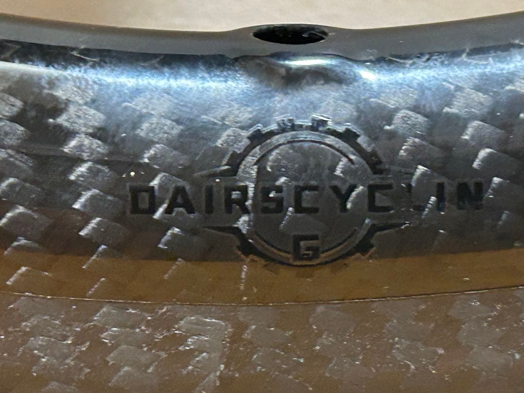 C*7様 ブロンプトン用カーボンホイール 外装7速対応 T800 74-112ミ