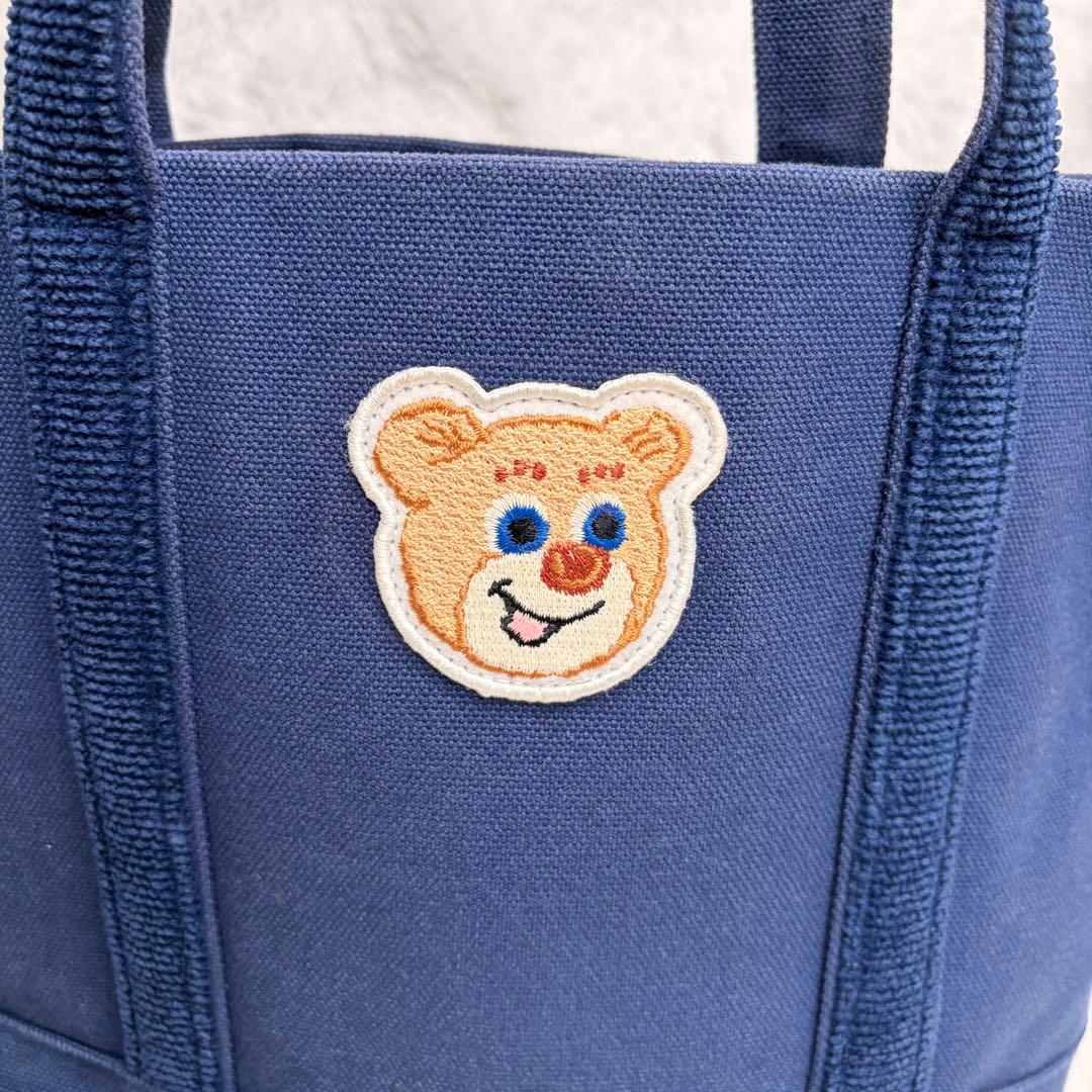 LOVERARY BY FEILER オールドテディ ワッペントートバッグ 小