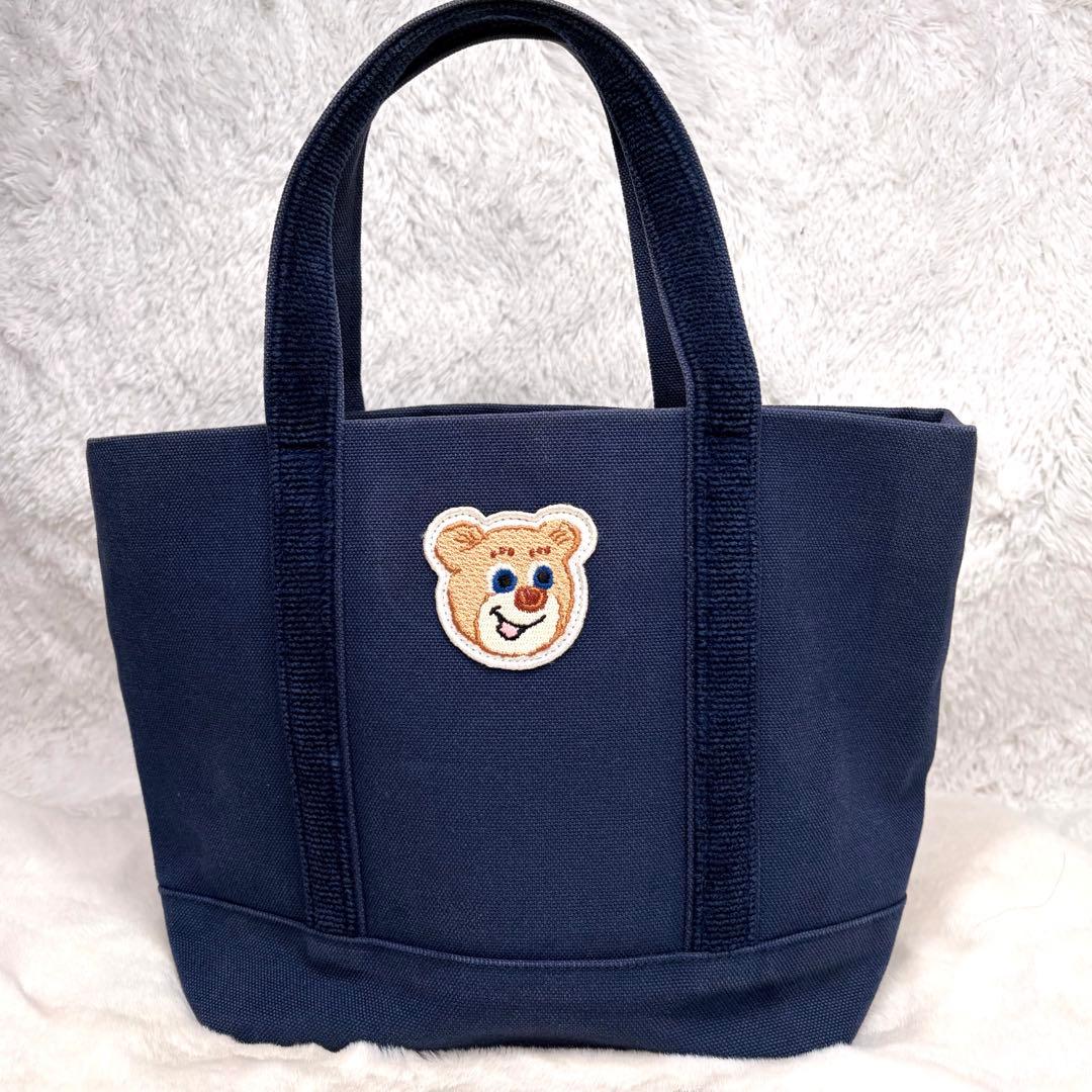 LOVERARY BY FEILER オールドテディ ワッペントートバッグ 小