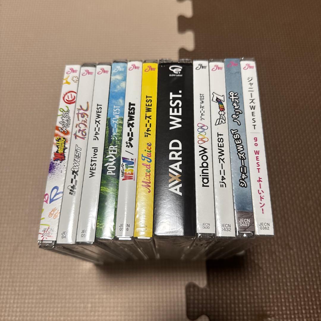 美品　WEST(ジャニーズWEST) CDアルバム　11枚セット