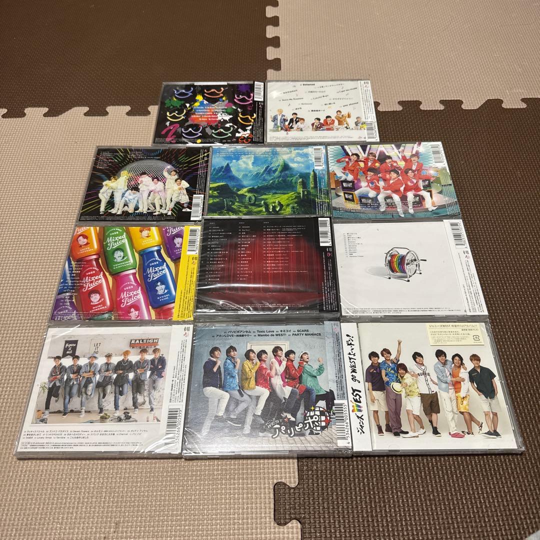 美品　WEST(ジャニーズWEST) CDアルバム　11枚セット