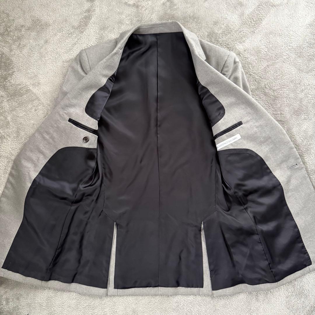 ジョンローレンスサリバン スーツセットアップ ウール100% グレー 34 36