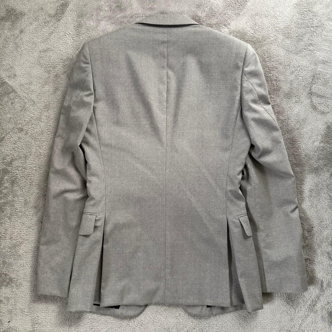 ジョンローレンスサリバン スーツセットアップ ウール100% グレー 34 36