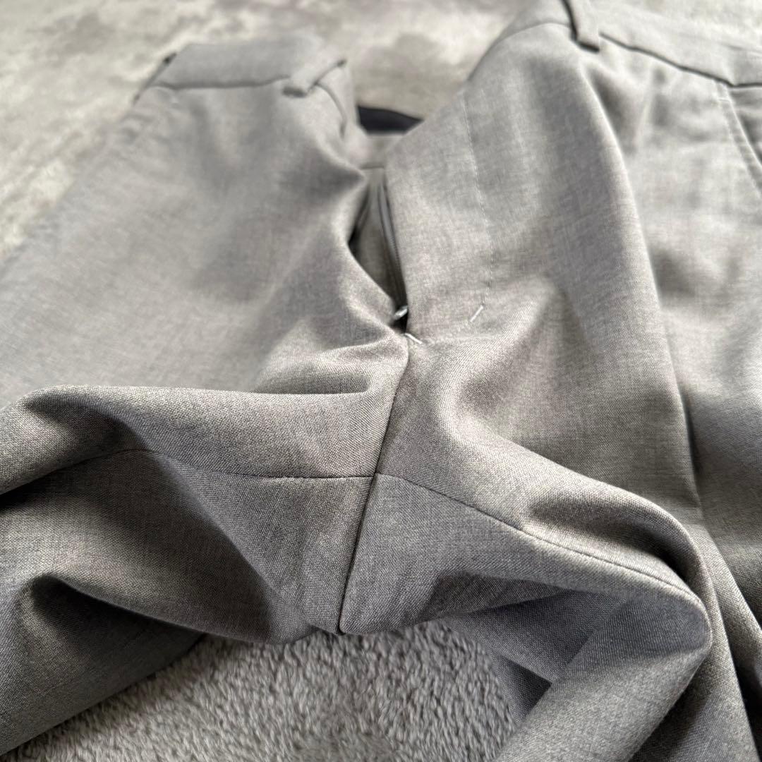 ジョンローレンスサリバン スーツセットアップ ウール100% グレー 34 36