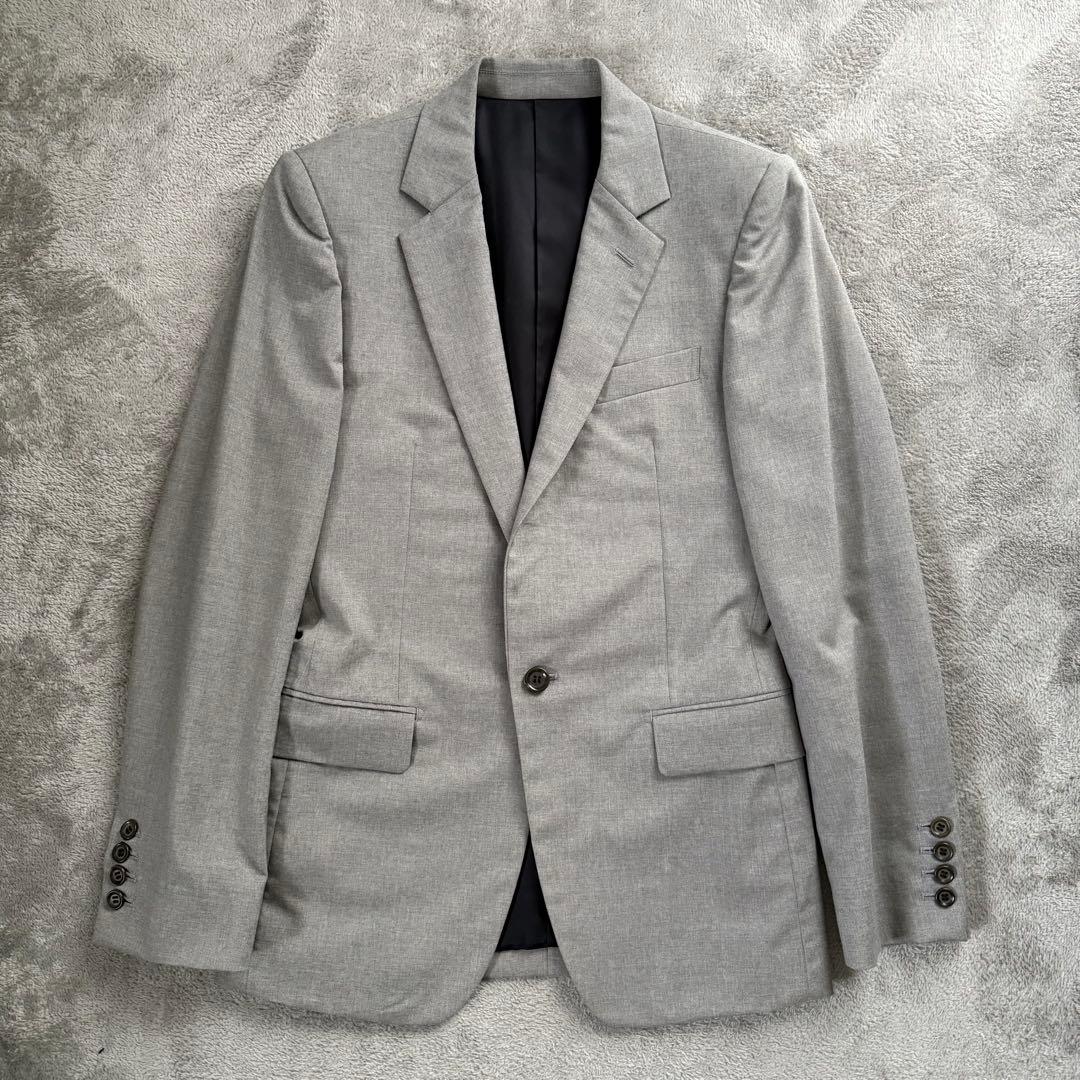 ジョンローレンスサリバン スーツセットアップ ウール100% グレー 34 36
