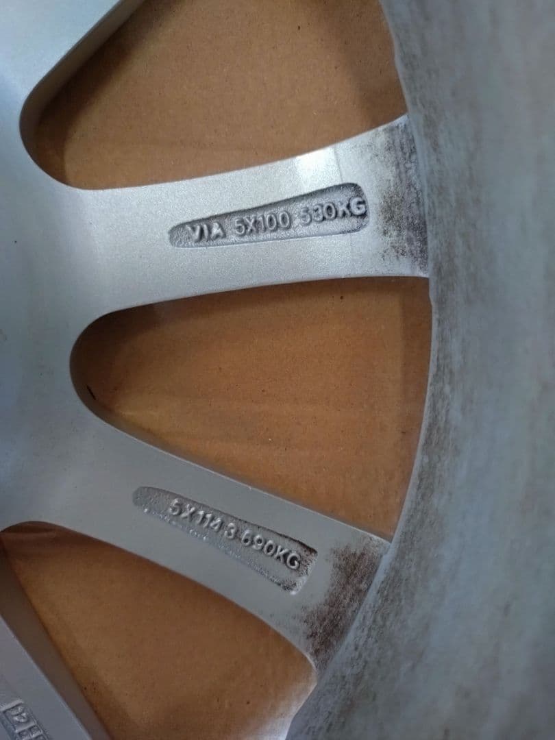 ②アルミホイール　ウェッズ/ジョーカーマジック 4本SET