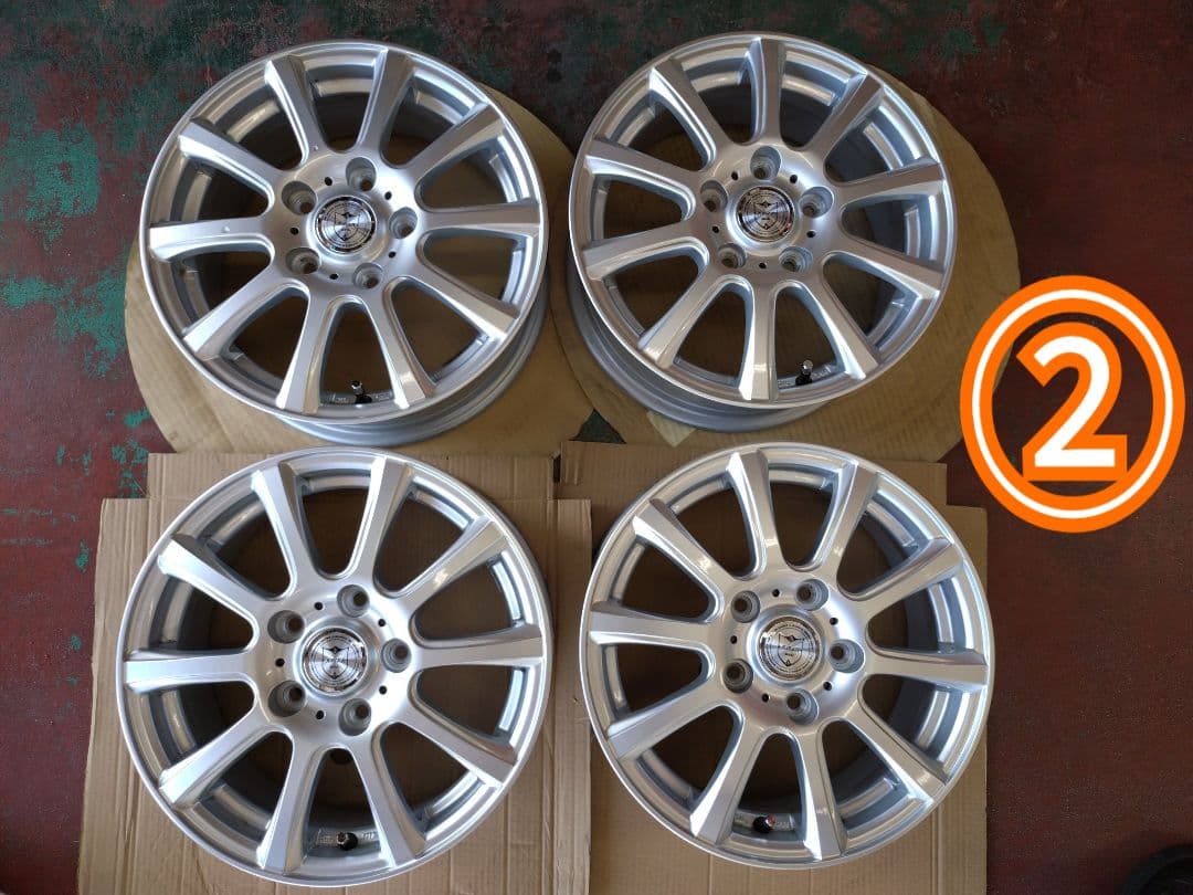 ②アルミホイール　ウェッズ/ジョーカーマジック 4本SET