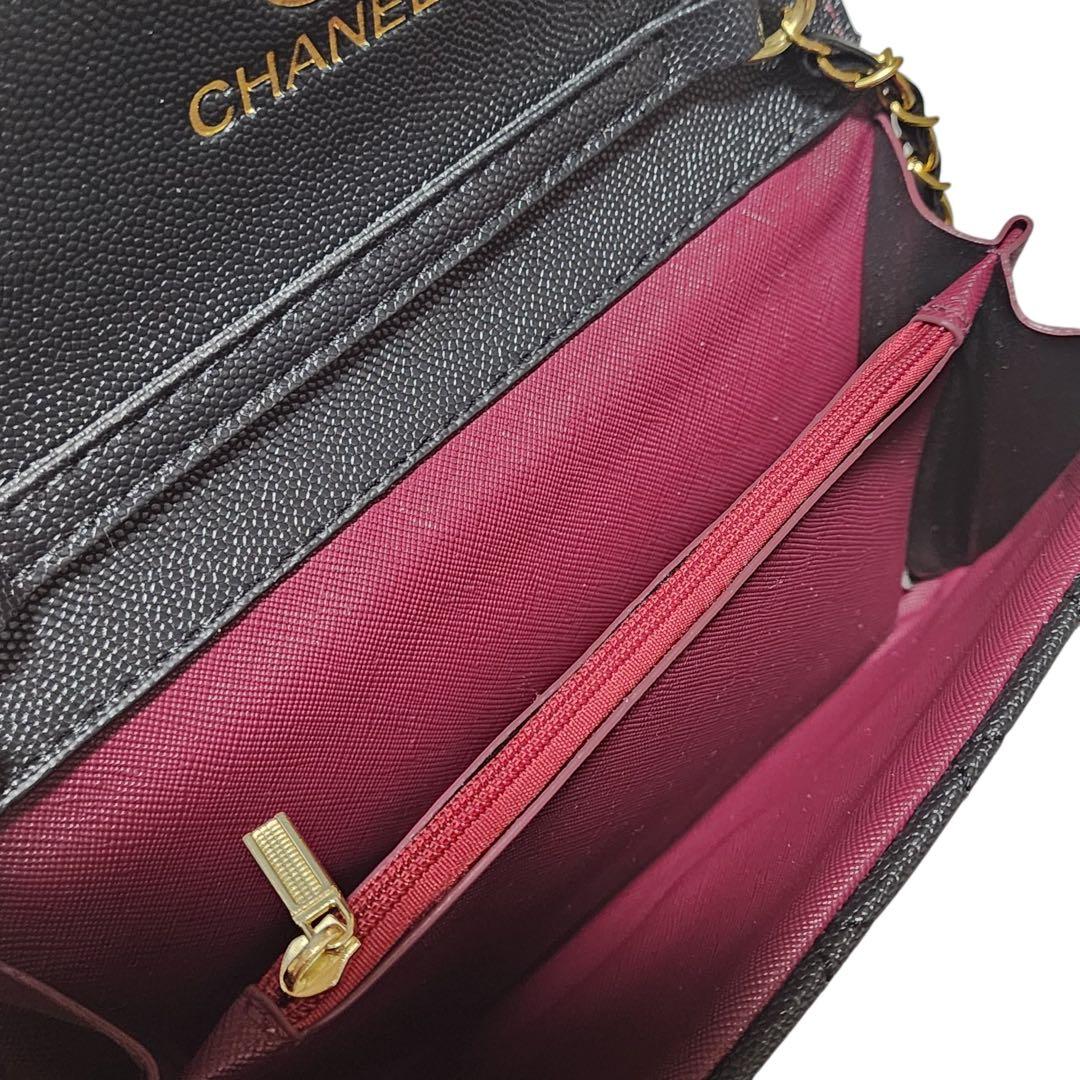 ま*☆様 CHANEL　ウォレットチェーン　キルティング　長財布　ノベルティ