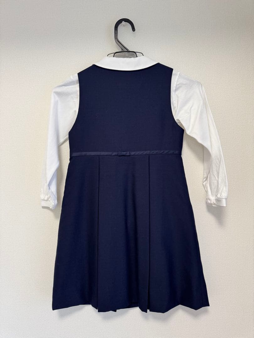 ファミリア 女児アンサンブル、ブラウスセット120cm 小学校受験