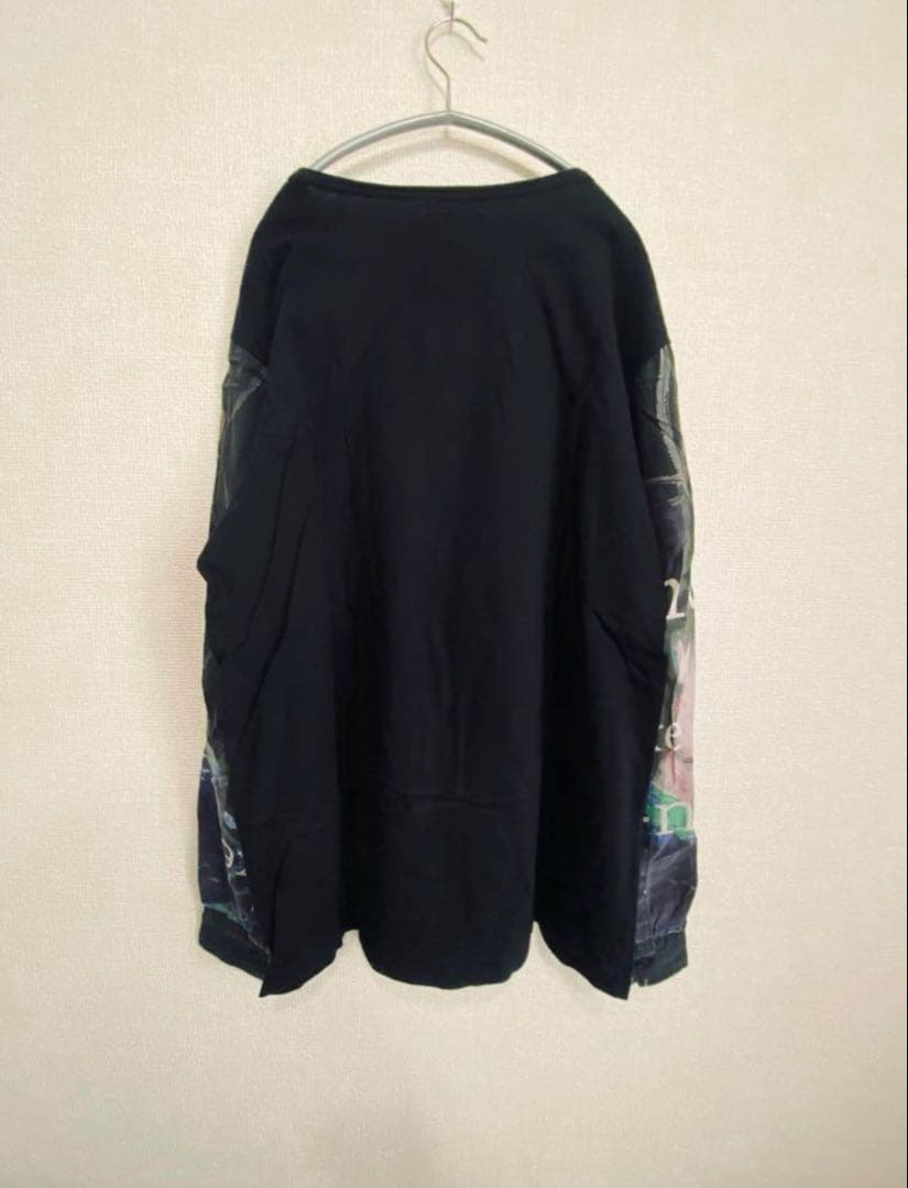 【即完売品】Yohji Yamamoto 袖切り替え 般若カットソー