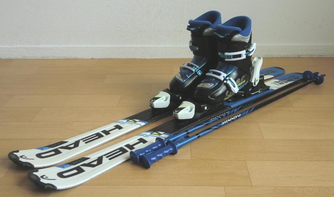 ■■1月限定■送料無料■HEAD■子供用スキーセット■117/22■WAX済■■