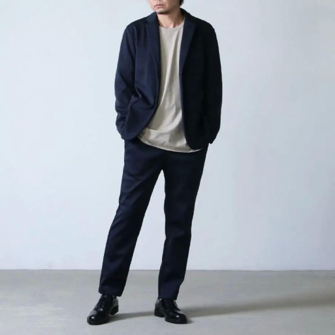 ⭐︎早い者勝ち　CURLY セットアップ　ジャケット トラウザーズ　ネイビー