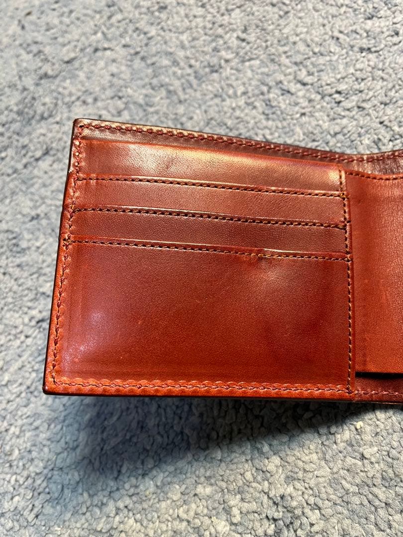 FUNNY バタフライレザー二つ折り財布　未使用