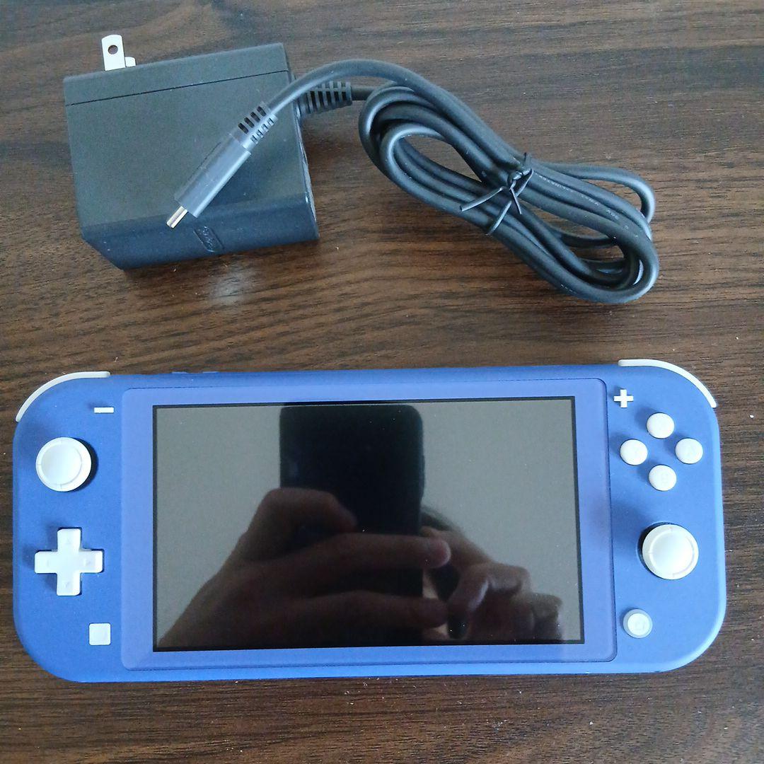 【美品】Nintendo Switch Lite ブルー 本体 2024年製